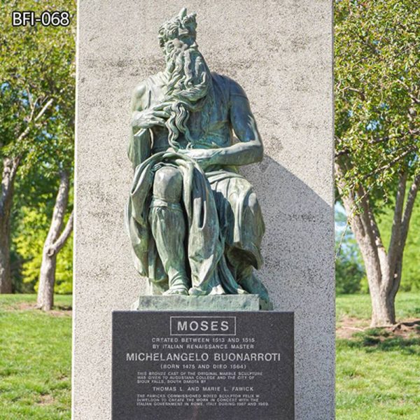 Moses Sculpture For Outdoor