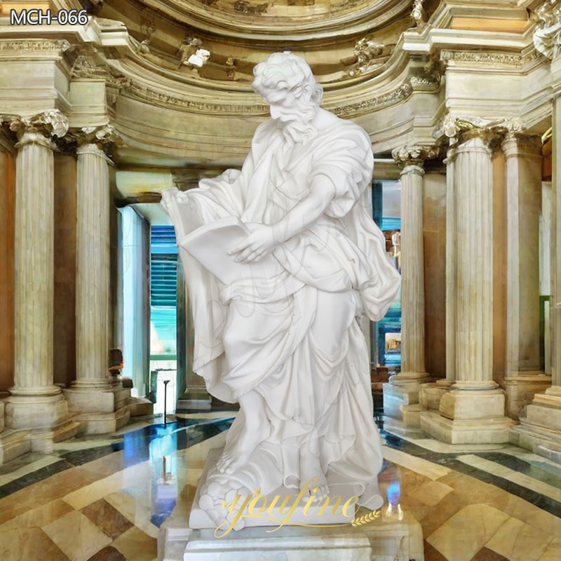 Religious Marble Saint Matthew Statue