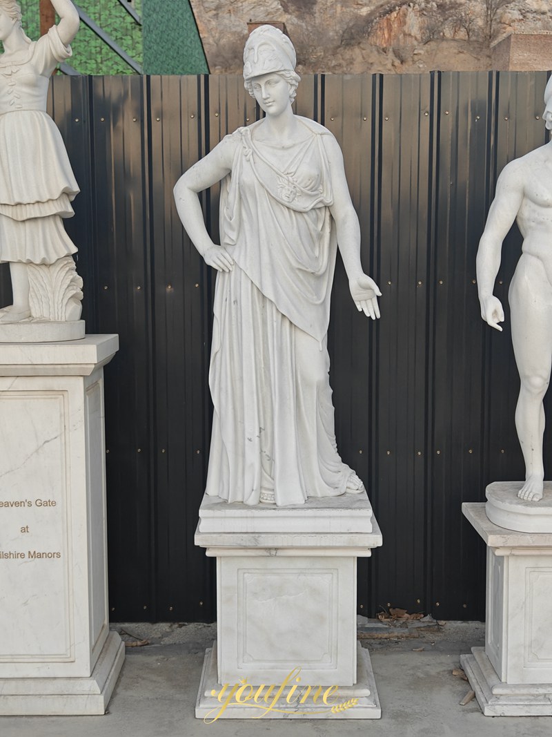 marble athena statue