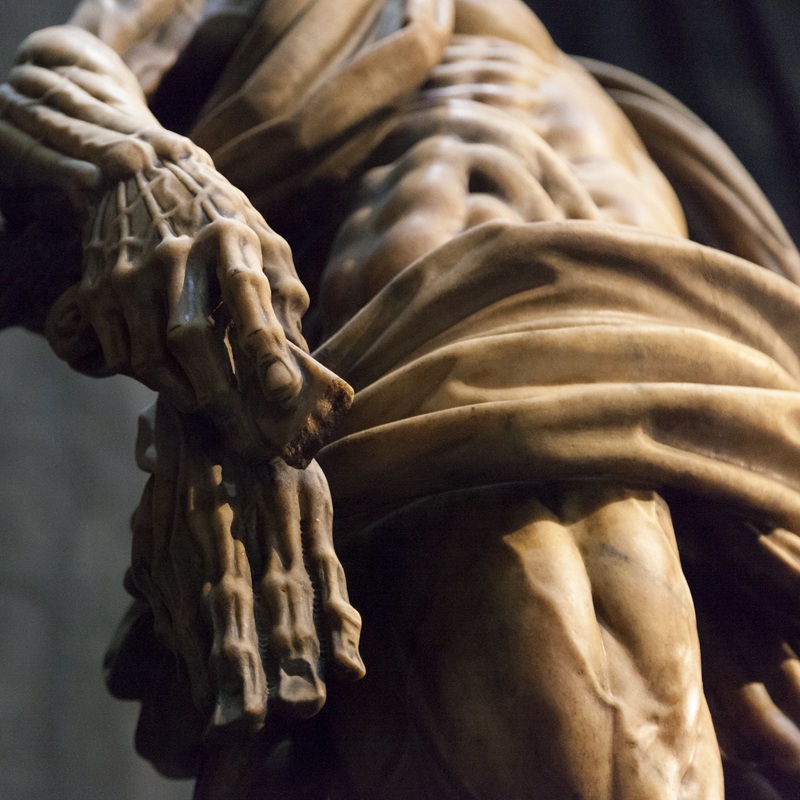 st Bartholomew statue details