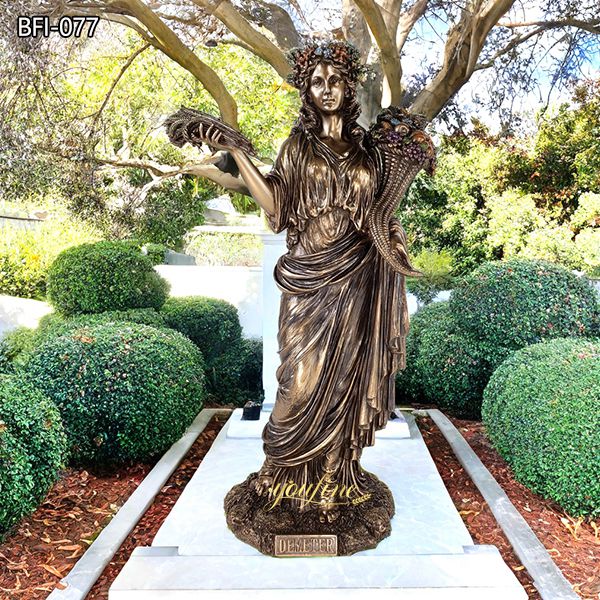 Garden Bronze Demeter Statue BFI-077