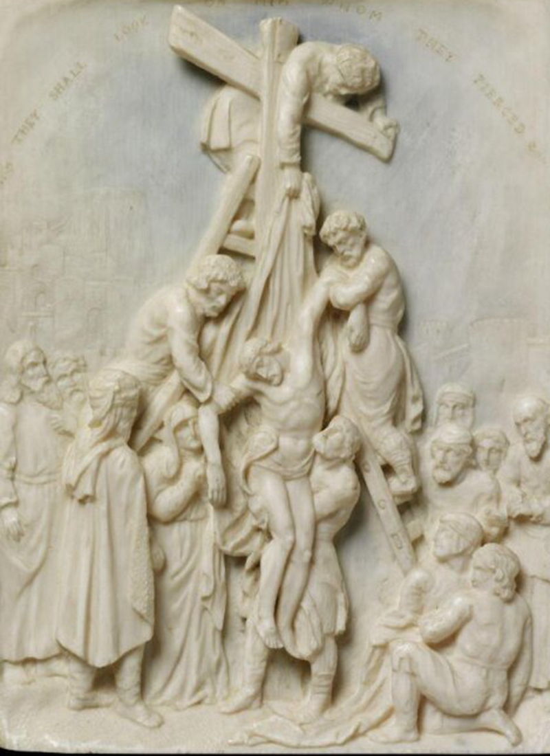 Jesus Descent from the Cross relief