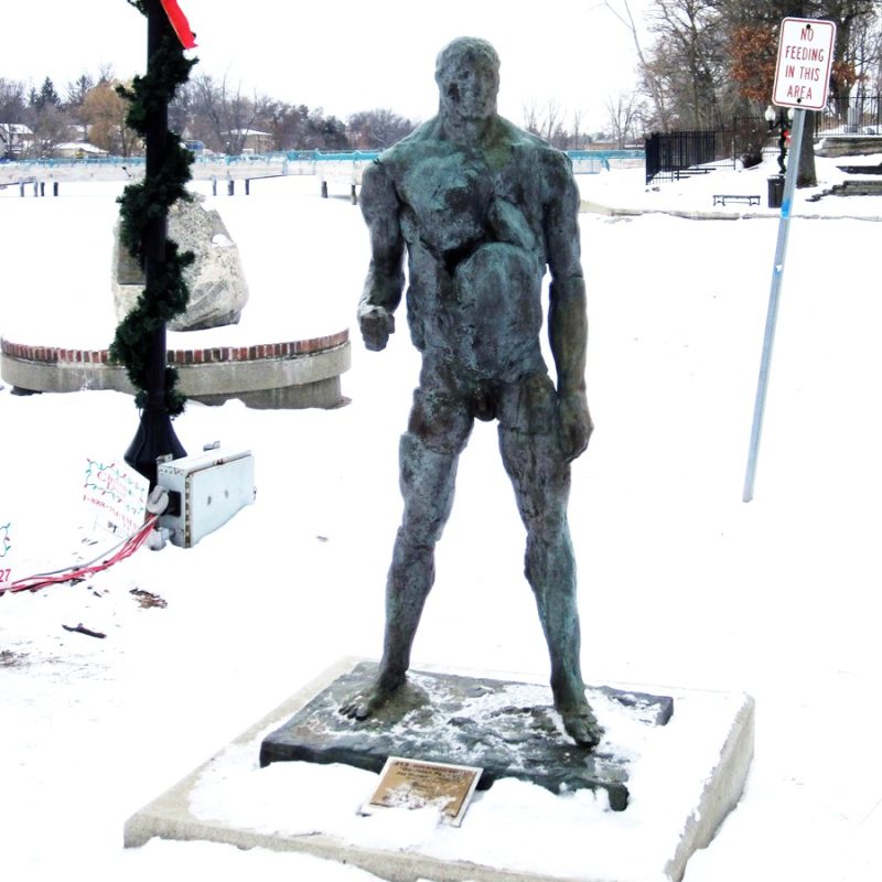 Man Statue Decision Pending art