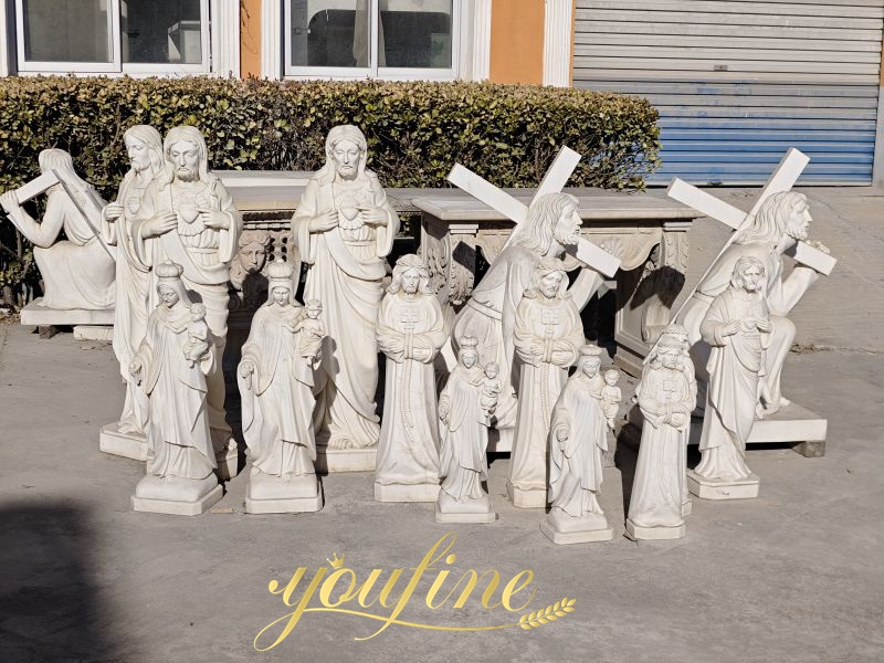 marble religious statues