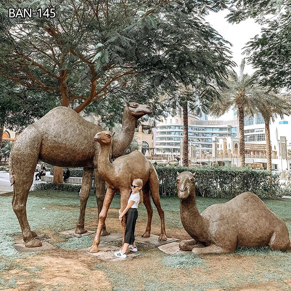 Family garden camel