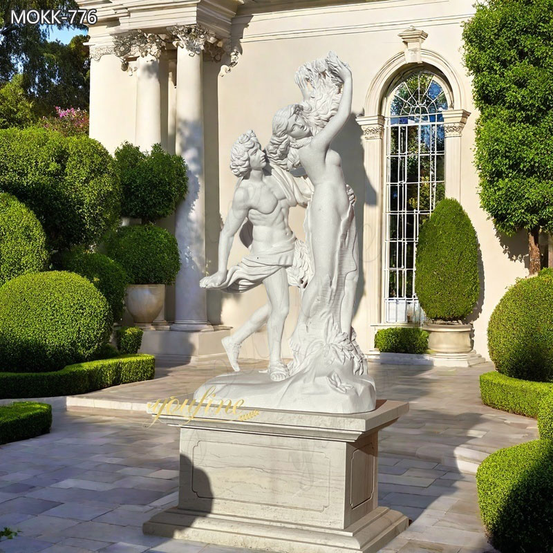 Famous Life Size Apollo and Daphne Marble Garden Statue