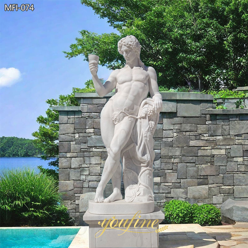 Life Size Marble Dionysus Statues for Sale