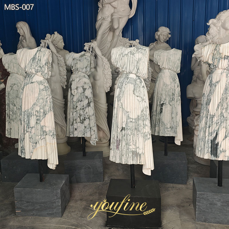 Marble Dress Sculpture