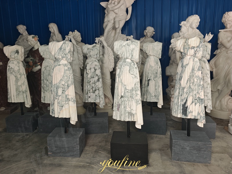 Marble Fabric Sculpture