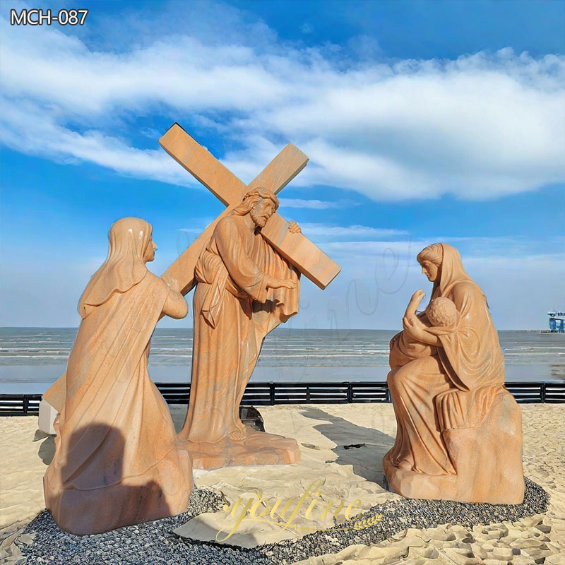 Station 8 Jesus Speaks to the Women of Jerusalem Statue