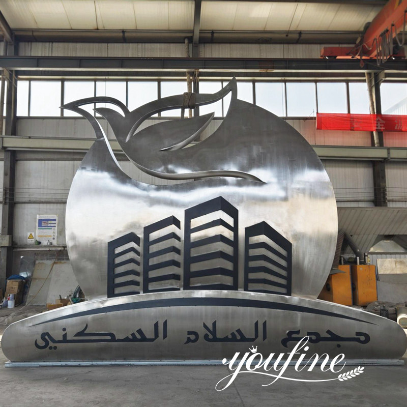 customized large modern outdoor sculptures