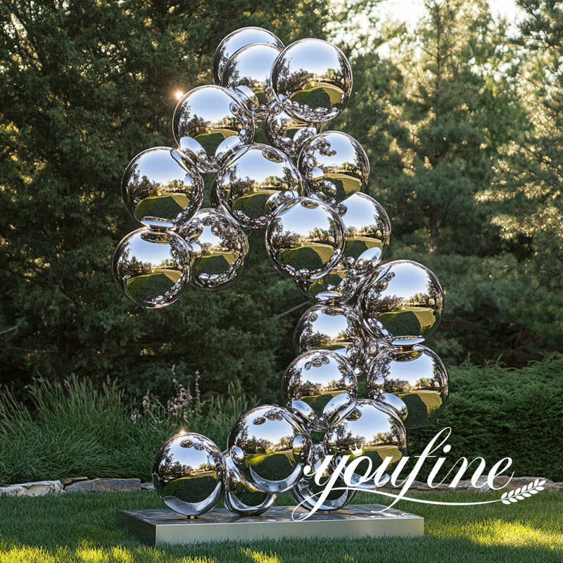 mirror polished stainless steel spheres