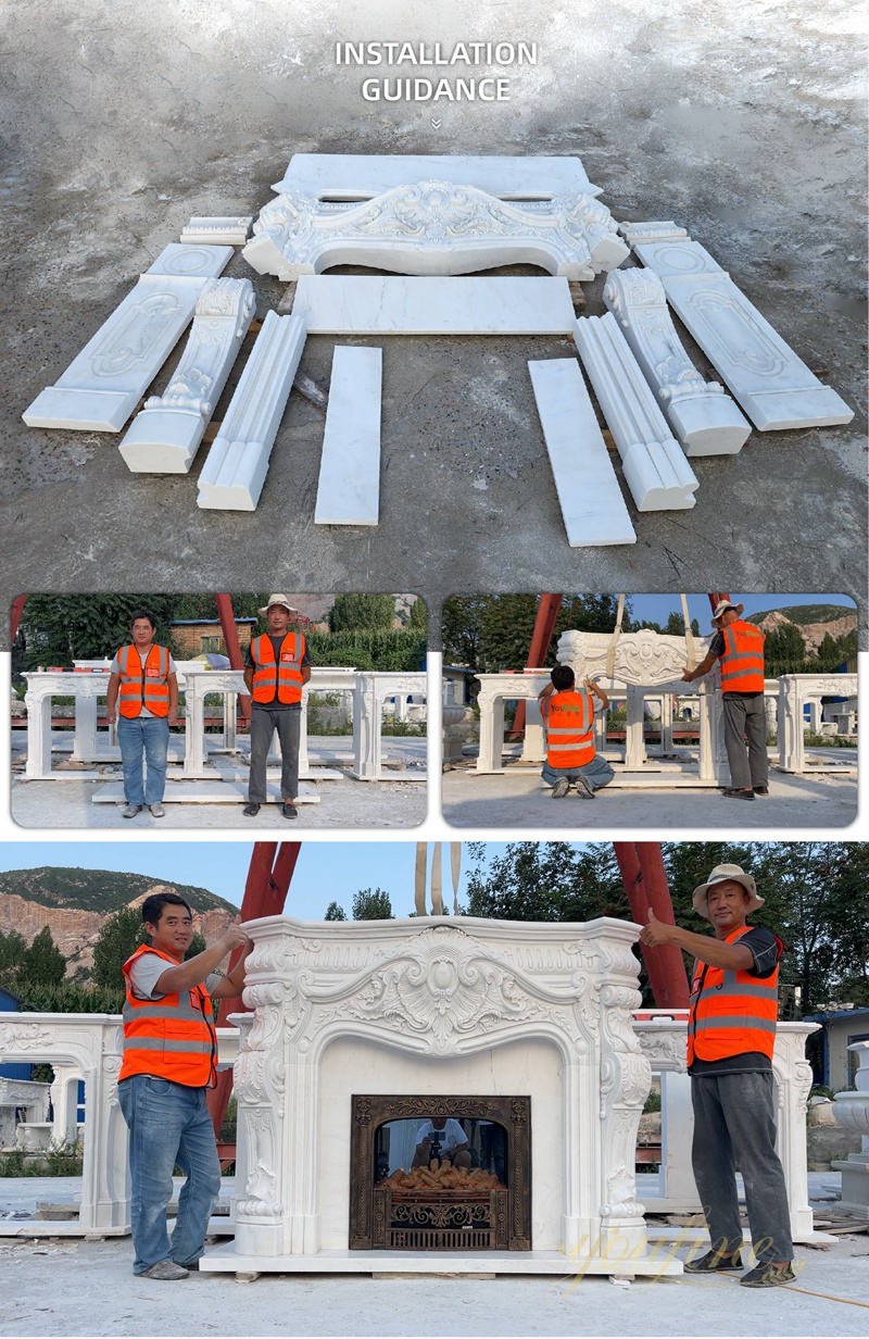 youfine marble fireplace