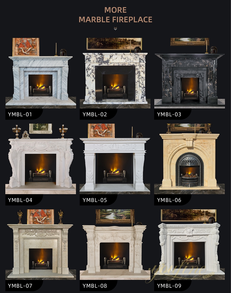 youfine marble fireplace