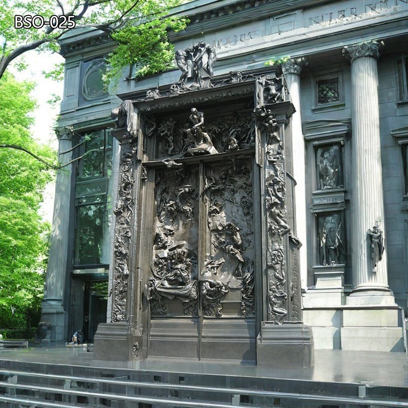 sculptures in the Gates of Hell