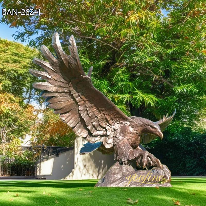 Majestic Eagle Statues for Outside BAN-262