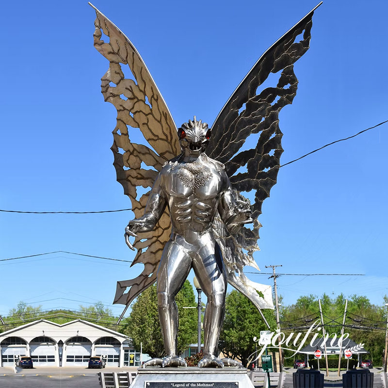 Metal Mothman Statue Replica for Sale SSD-014