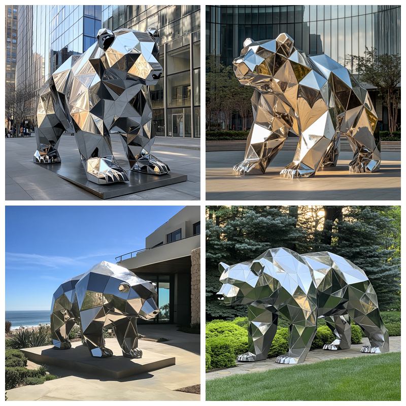 applications of metal polygon sculptures